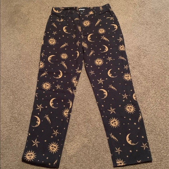 Dolls Kill Horoscopez Walk The Moon Denim Jeans - Picture 5 of 7